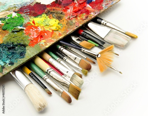 Photo: Paleta de pintor Paleta de pintor