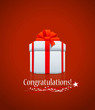 Vector: gift box background gift box background