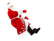 Photo: santa claus on invisible car santa claus on invisible car