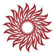 Vector: Sunflower Interlaced Ornament Sunflower Interlaced Ornament