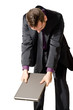 ragazzo elegante a lavoro