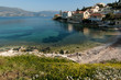 Beautiful beach with turquoise water near Fiskardo, Kefalonia.