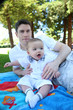 Photo: Father and Son in Park Father and Son in Park