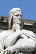 verona - statua di dante - piazza dei signori