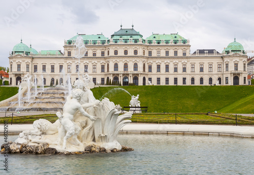 Photo: Belvedere palace Vienna Austria Belvedere palace Vienna Austria