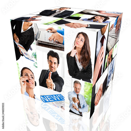 Photo: Business cube Business cube