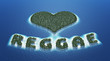 Illustration: Reggae Love - Insel Konzept 2 Reggae Love - Insel Konzept 2