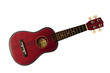 Brown ukulele