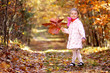 Autumn little girl