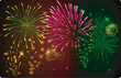 Vektor: feuerwerk feuerwerk