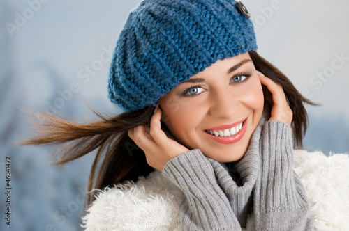 Photo: Happy lovely young woman Happy lovely young woman