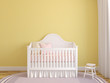 Interior of nursery.