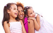 Mother and daughters