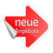 Aufkleber Pfeil neue Angebote