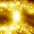 Golden sparkling background