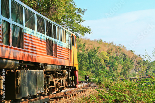 Photo: Death railway, built during World War II, Thailand Death railway, built during World War II, Thailand