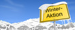 Berge Winteraktion