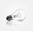 Photo realistic lightbulb