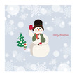 Vector: snowman snowman