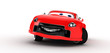 Funny toon car