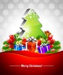 Vector Holiday illustration on a Christmas theme.