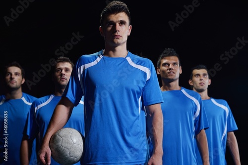 Photo: soccer players team soccer players team