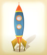 Retro Spaceship Landing