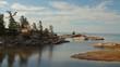 Panorama of Georgian Bay, Ontario