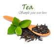 Tea and leaves