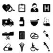 Health and medical icons