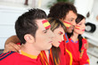 Spanish football fans