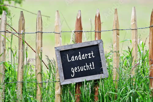 Photo: Landarzt gesucht Landarzt gesucht
