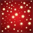 Golden stars. Vector