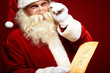 Santa with letter