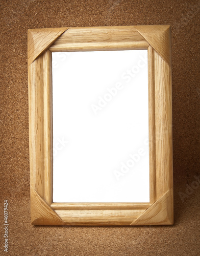 Photo: empty frame against textured wall empty frame against textured wall