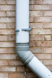 Brick Wall with Drain Pipe