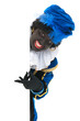 Dutch black pete with white board