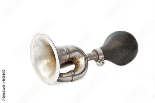  Fashioned Bike on Photo Old Fashioned Rusty Bike Horn Isolated On White Background De