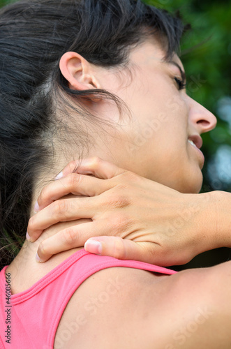 Photo: Neck pain Neck pain