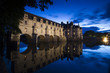 Chateau de Chenonceau at dusk