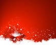 Vector: red background with gift red background with gift