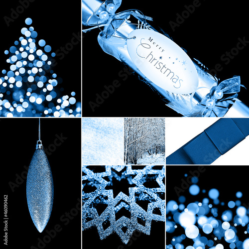 Photo: blue christmas blue christmas