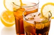 Cocktail Long Island Ice tea close up