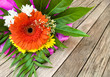 Gerbera, Blumenstrauß, Alles Liebe zum Muttertag