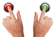 Pressing buttons