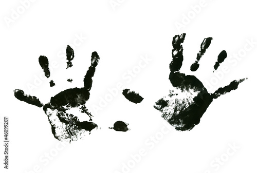 Photo: Kids print hand Kids print hand
