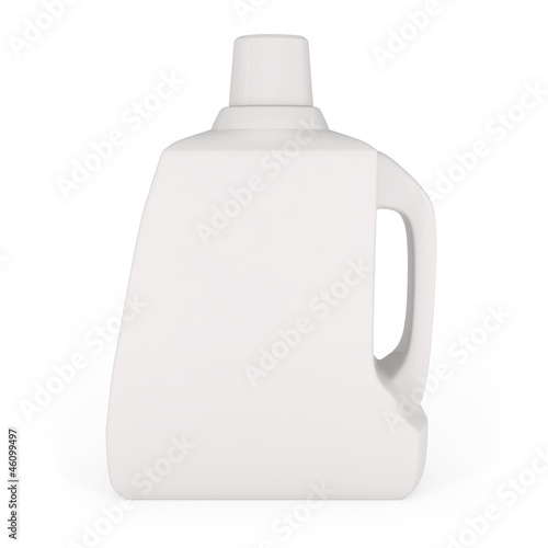 Illustration: Laundry Detergent Bottle isolated on white Laundry Detergent Bottle isolated on white