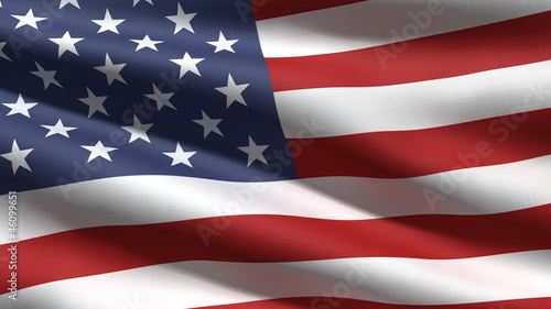 Illustration: USA flag background USA flag background