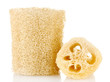 Loofah isolated on white