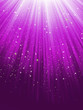 Stars on purple striped background. EPS 8